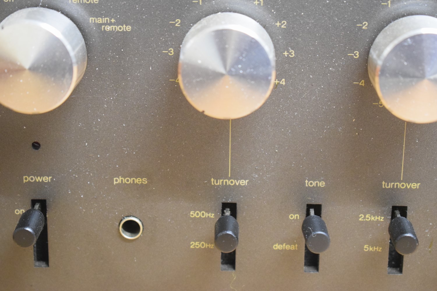 Technics RS-1500 / RS-1506 Knob Set 3D-RESIN Repro